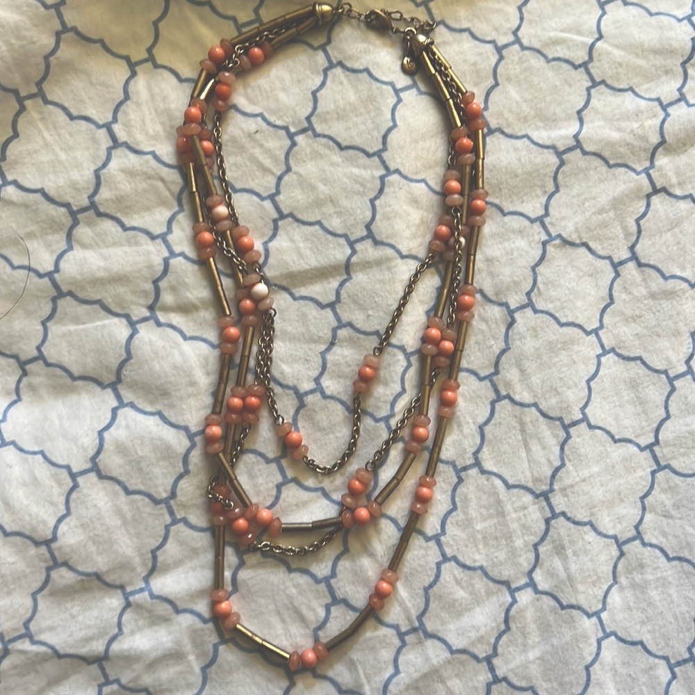 Beautiful layered Liz Claiborne necklace